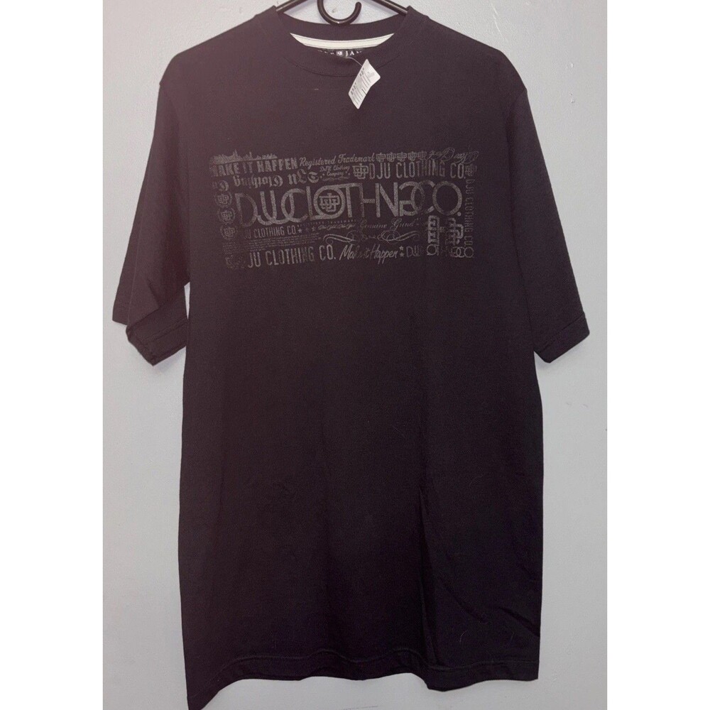 Men’s T-shirt Dem Jam University Black Size Med